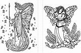 Coloring Pages Fairyland Adult Book Craftfoxes Fairy Colouring Zoom sketch template