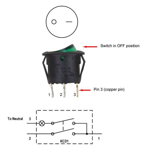 lighted toggle switch wiring diagram