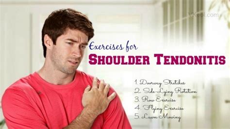 physical therapy exercises for shoulder tendonitis 37 best ones