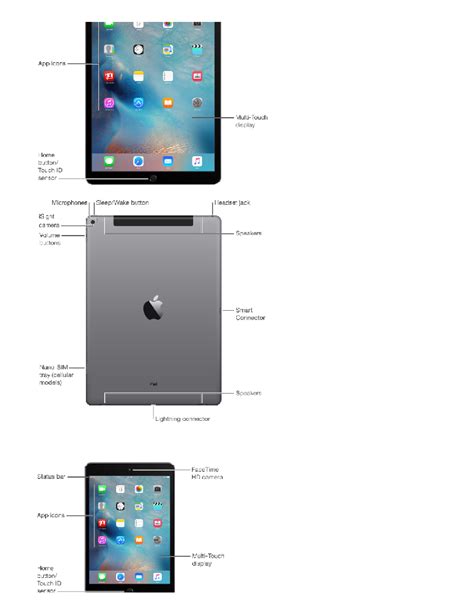 apple ipad pro tablet operation users manual  viewdownload page