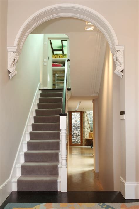 lparestored victorian hallway arch architecture pinterest kitchen runner open plan