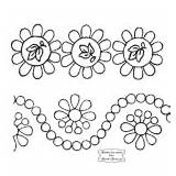 Edgings Embroidery Knots sketch template