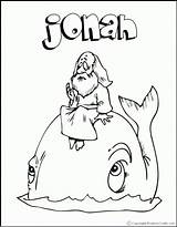 Jonah sketch template