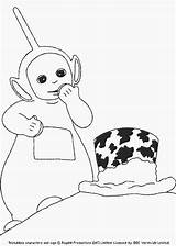 Teletubbies Pages Dipsy Coloring sketch template