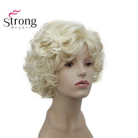 Wigs Women Short Curly Blond Short Curly Wigs Blonde Full Short