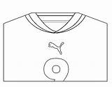 Calcio Maglia Colorare Camerun Pintar Samarreta Mondiali Disegno Maillot Cameroun Dibuix Colorier Coloriage Acolore Dibuixos Coloritou sketch template