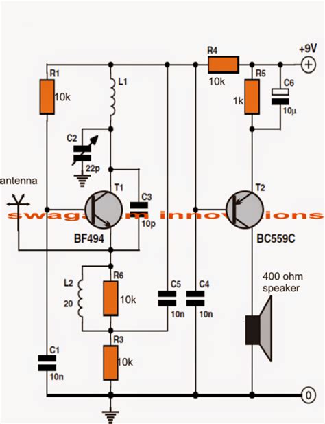 simple fm radio circuit   single transistor