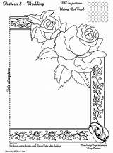 Coloring Adult Pages Pergamano Parchment sketch template