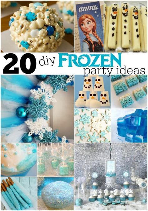 20 Diy Frozen Party Ideas Frozen Birthday Party