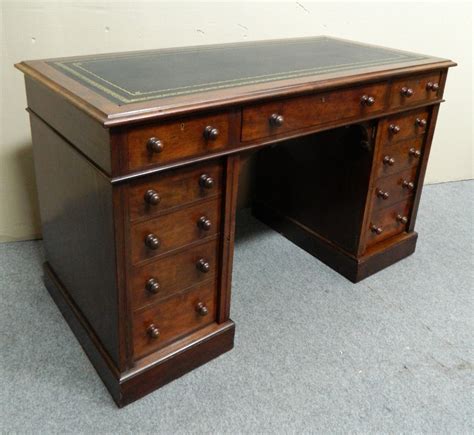 mahogany desk  sellingantiquescouk