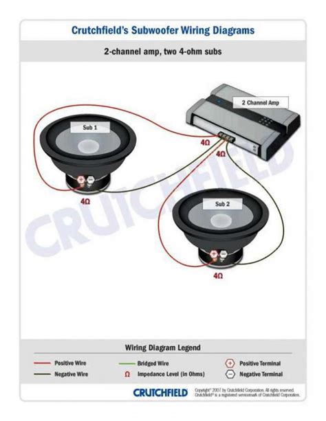 ohm  ohm dual voice coil wiring diagram doctor heck