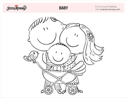 baby coloring pages   adorable   real deal