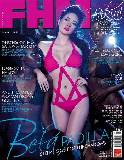 sexy bela padilla fhm philippines march 2012 where