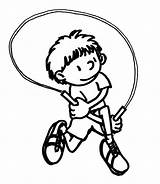 Rope Jump Coloring Drawing Pages Toad Sketch Double Tj Template Popular sketch template