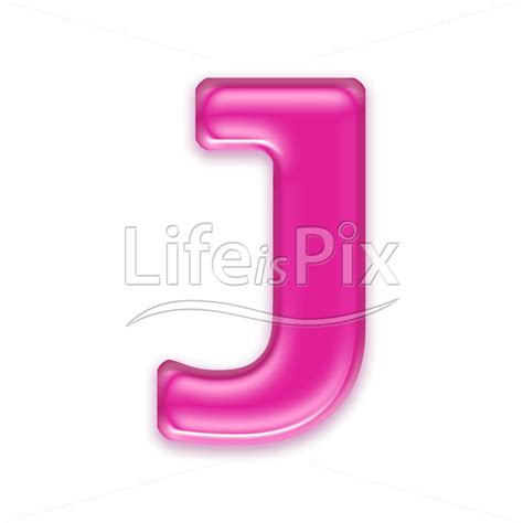 jelly letter isolated  white background  royalty  stock