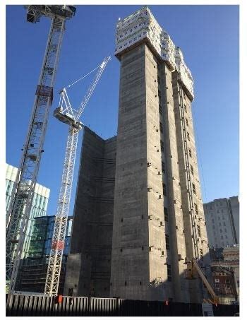 shear wall  core system  tall buildings