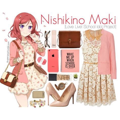 nishikino maki [love live school idol project] by anggieputeri on polyvore character clothes