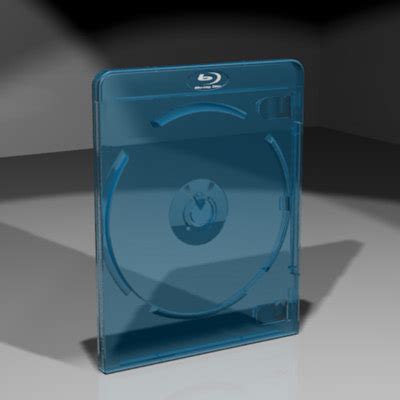 model blu ray disc case