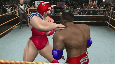 Red Monster Lady Punches Justin Holloway Part 2 By Fzero64 On Deviantart