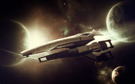 Spaceship Space Station Normandy Sr 1 Mass Effect