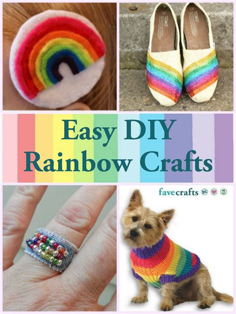 diy rainbow crafts favecraftscom