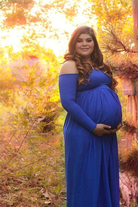 Discover This Beautiful Plus Size Maxi Maternity Gown That Would Make