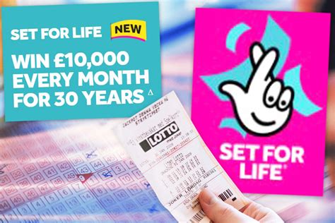 national lottery set  life results winning numbers  thursday october    month