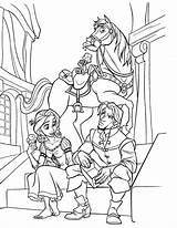 Coloring Tangled Pages Disney Rapunzel Princess Gothel Mother Printable Pascal Print Flynn Maximus Coloriage Raiponce Ever After Color Everfreecoloring Getcolorings sketch template