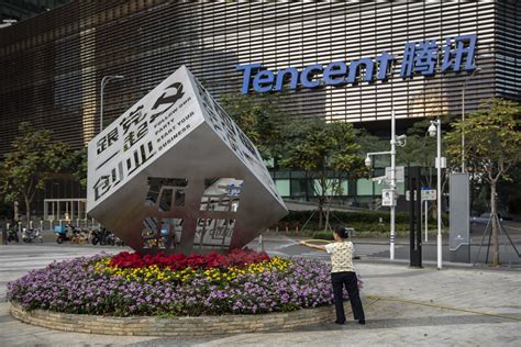tencent waves  impact  revamp  financial holding firm bloomberg