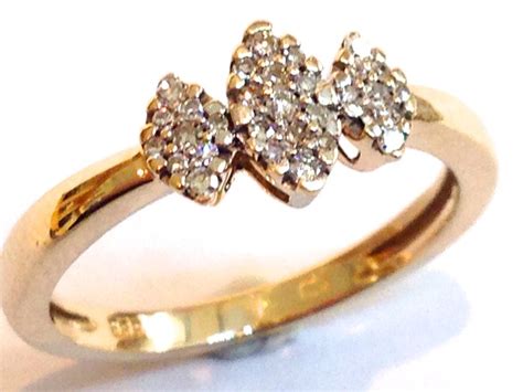 gouden ring met diamanten catawiki