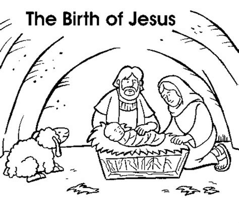 birth  jesus story  pictures printable printable word searches