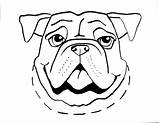 Dog Drawings Easy Drawing Simple Draw Line Kids Face Mastiff Animals Dogs Coloring Bull Pages Mad Clip Step Cute Cliparts sketch template