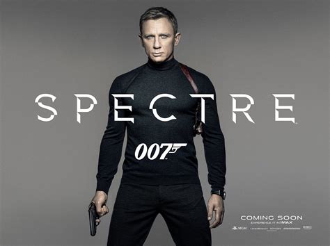 spectre teaser poster  charcoal mock polo neck bond suits