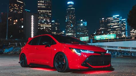 toyota shows off custom corolla hatches and tundras at sema