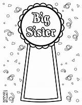 Coloring Sister Brother Big Pages Baby Printable Sisters Print Shower Choose Word Little Sheets Online Games Homemadegiftguru Kids Colouring Color sketch template