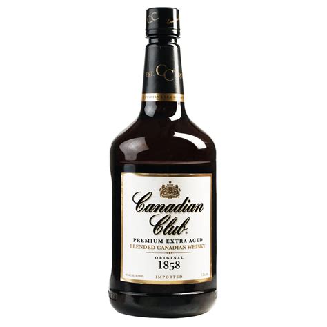 canadian club premium extra aged blended canadian whiskey