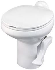 thetford aqua magic style ii high profile toilet  foot flush bone rvsuppliescom