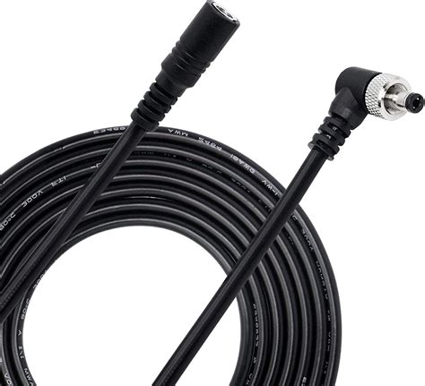 sinloon   degree dc extension cable dc mm  mm  angle  shape male  female