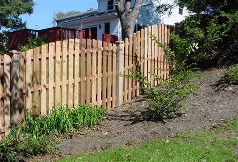 how to build a diy fence on a slope the fence authority blog
