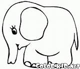 Elefante Stampare Piccolo sketch template