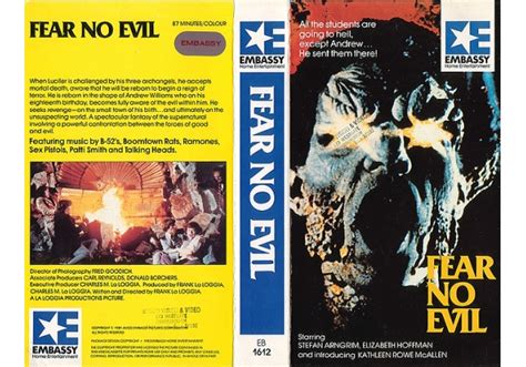 fear no evil 1981 on embassy united kingdom betamax