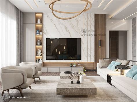 living area  behance living room design modern luxury living room modern tv room