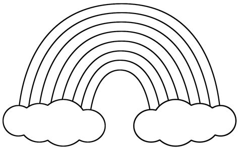 cloud template printable clipart