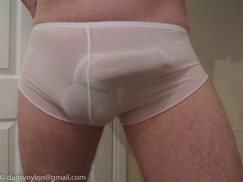 img 1084 in gallery me sheer white panties cock encased in nylon picture 11 uploaded by