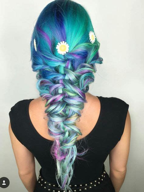 pin by galynn becker on hair colors dyed hair mermaid hair