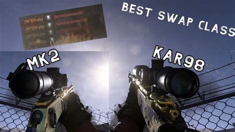 The Best Swap Class Setup In Modern Warfare Youtube