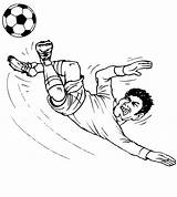 Soccer Coloring Pages Player Cup Kids Color Football Mandala Print Kick Number Printable Sports Gif sketch template