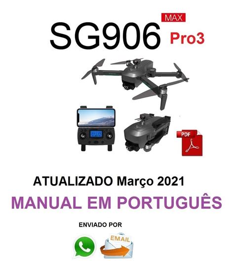manual em portugues  drone sg pro  max  mercado livre