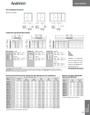 page  andersen windows doors  series  series product guide  professionals