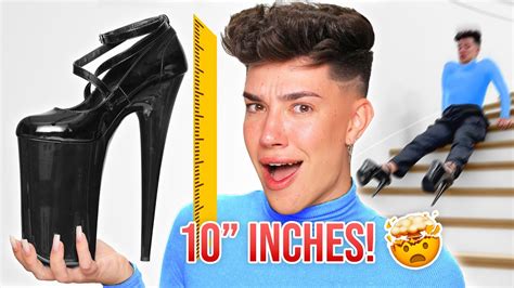wearing  worlds tallest heels   hours youtube